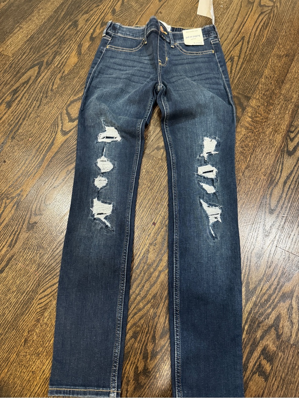 NEW Abercrombie Kids Pull On Jeggings Mid Rise (11/12 long)